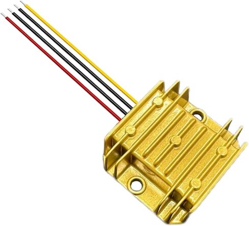Low Power Golden Casing DC DC Boost Module 12V to 13.8V 3A Boost Converter in Saudi Arabia