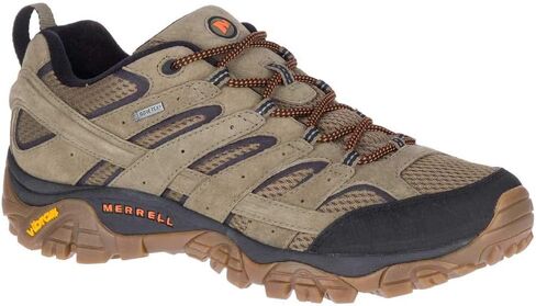 حذاء Merrell للرجال منخفض الارتفاع للمشي لمسافات طويلة، أسود، 7.5 in Kuwait