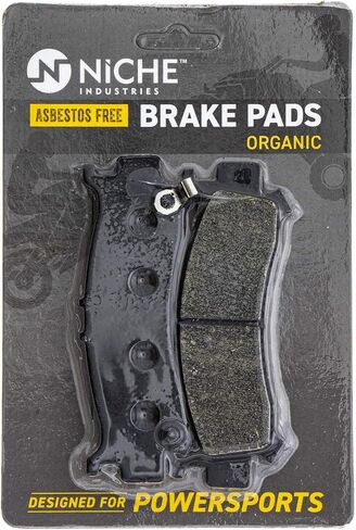 NICHE Brake Pad Kit for Honda Pioneer 1000 1000-5 06451-HL4-A01 06452-HL4-A01 Front Rear Organic in Saudi Arabia