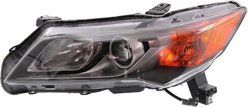 Garage-Pro Driver and Passenger Side Headlight for Acura ILX 2013-2015 Halogen With bulb(s) Fits Base, Dynamic & Hybrid Replaces# 33100TX6A02, 33150TX6A02 in Saudi Arabia