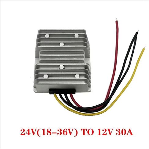 48 فولت (30-60 فولت) to12V 40A تيار مستمر تيار مستمر محول تنحى الجهد المنظم محول مصدر طاقة السيارة in Saudi Arabia