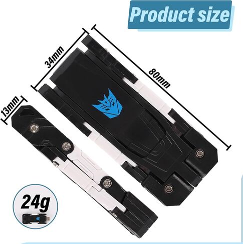 Chauuxee USB Flash Drives Memory Sticks Thumb Drive U Stick PenDrive Robot Dog Transformer for Student Boys Gifts (USB3.0 16GB) in Kuwait