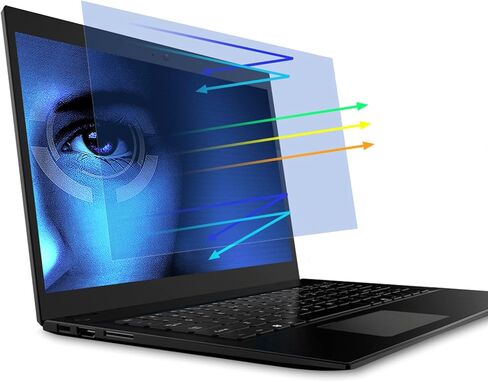 FILMEXT Magnetic Laptop privacy screen 14 inch for 16:9 Widedisplay, Removable Laptop Privacy Screen Shield Anti Glare Blue Light Filter for HP/Dell/Acer/Lenovo/Asus in Saudi Arabia