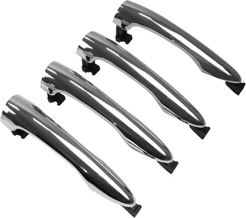 COOL STAR 4Pcs Chrome Front and Rear Driver Passenger Side Exterior Door Handle Compatible with Kia Sportage 2011-2016 Replaces 82661-3W000 826613W000 in Saudi Arabia