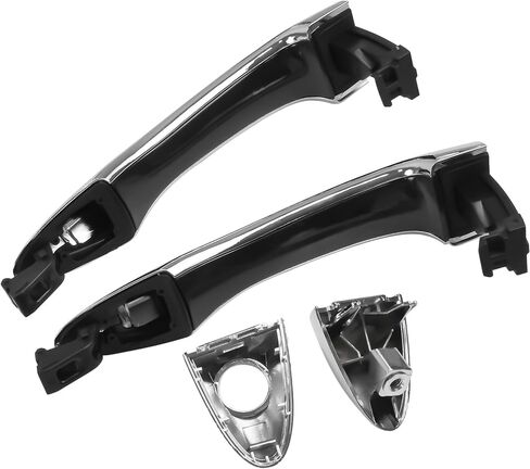 COOL STAR 4Pcs Chrome Front and Rear Driver Passenger Side Exterior Door Handle Compatible with Kia Sportage 2011-2016 Replaces 82661-3W000 826613W000 in Saudi Arabia