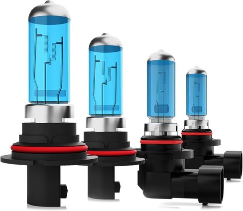 Headlight Bulbs Fit For Ford Ranger 2001-2011,9007 High Low Dual Beam Combo,Super Bright 5500K White Light High Performance Halogen Light Bulbs,2PCS in Saudi Arabia