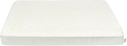 Best Pet Supplies Round Calming Dog Bed with Plush Faux Fur Fabric, Anti-Anxiety Cushion for Indoor Pets, Slip-Resistant Base, Soft Ergonomic Support - Gray, 30x30x8'' in Kuwait