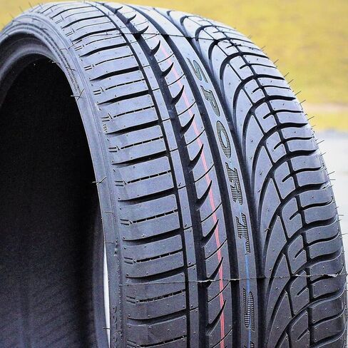 مجموعة من 4 (أربعة) إطارات Fullway HP108 لسيارات الركاب عالية الأداء لجميع المواسم - 245/30R22 245/30ZR22 245/30/22 245/30-22 92W نطاق التحميل XL 4-Ply BSW جدار جانبي أسود UTQG 380AA in Saudi Arabia