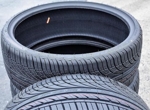 مجموعة من 4 (أربعة) إطارات Fullway HP108 لسيارات الركاب عالية الأداء لجميع المواسم - 245/30R22 245/30ZR22 245/30/22 245/30-22 92W نطاق التحميل XL 4-Ply BSW جدار جانبي أسود UTQG 380AA in Saudi Arabia