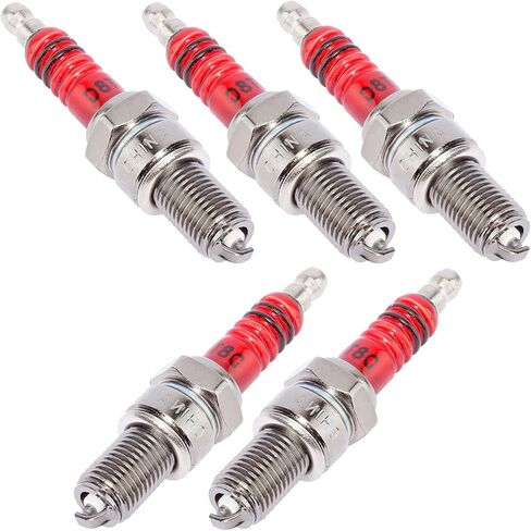 5Pcs Spark Plug D8TC 125cc 150cc 200cc 250cc CG125 CF250 CH250 ATV GY6 Quad Scooters Pit Dirt Bikes Suzuki ATV in Saudi Arabia