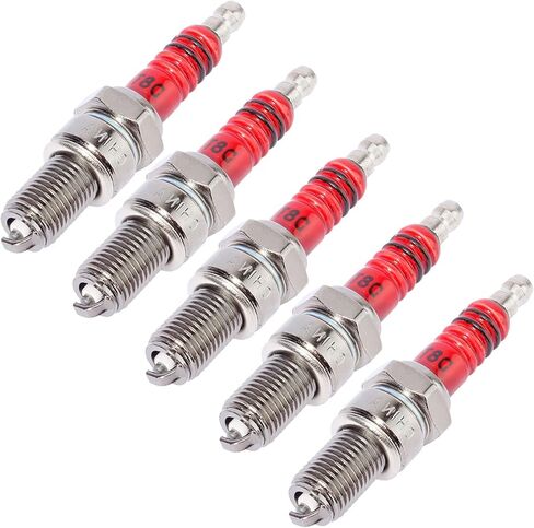 5Pcs Spark Plug D8TC 125cc 150cc 200cc 250cc CG125 CF250 CH250 ATV GY6 Quad Scooters Pit Dirt Bikes Suzuki ATV in Saudi Arabia