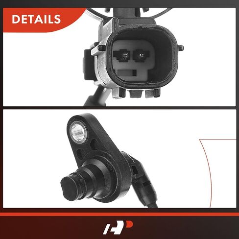 A-Premium 4PC Set ABS Wheel Speed Sensor & Wire Harness Compatible with Toyota Corolla 2009-2019, Matrix 2011-2012 - Front and Rear Side in Saudi Arabia