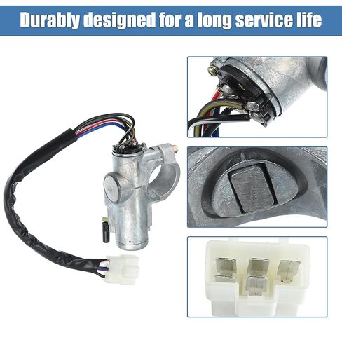 uxcell 1 Set Ignition Switch Starter Switch with Keys for Nissan Sentra 2002-2006 No.4870075Y00 in Saudi Arabia