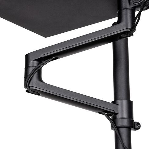 Thermaltake Keyboard & Mouse Tray; 3 Axis Horizontal Rotation; Adjustable Tilt and Height, Tilt, and Angle; Cup Holder; Mouse Pad Included; GR500 & GF500 Compatible; Black; GSC-ACC-KBASBB-01 in Saudi Arabia