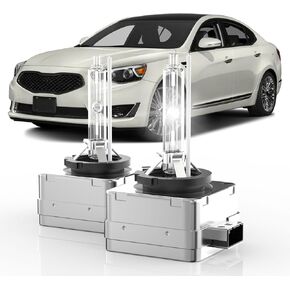 Fit for 2014-2016 Hyundai Genesis Kia Optima Cadenza D1S HID Xenon Headlight Bulbs, 350% Brightness, High Low Beam Light Bulb, 6000K Cool Bright White, Plug-N-Play, of 2 in Saudi Arabia