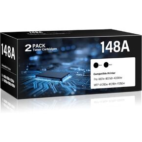 خرطوشة حبر سوداء عالية الإنتاجية 148X 4001n 4101fdw 4001dn عبوة بديلة لخراطيش الحبر HP 148X W1480X 148A HP148X المتوافقة مع HP Laser Jet Pro 4001n 4001dn 4001dw MFP 4101fdw 4101fdn in Kuwait