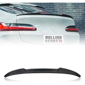 Real Carbon Fiber Trunk Spoiler Wing Compatible with 2019-2024 BMW X4 G02 X4M F98 Rear Spoiler (CS Type) in Saudi Arabia