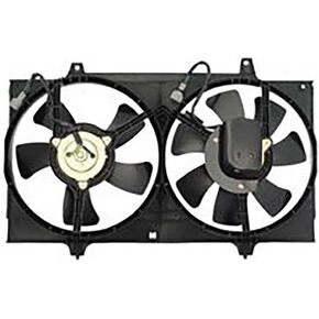 Engine Cooling Fan Assembly 1PC Replaces 214810Z000, 214810Z001 Compatible with Nissan Altima 1998 1999 2000 2001 in Kuwait