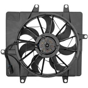 Engine Cooling Fan Assembly 1PC Replaces 5017407AA, 5017407AB Compatible with Chrysler PT Cruiser 2001 2002 2003 2004 2005 2006 2007 2008 in Kuwait