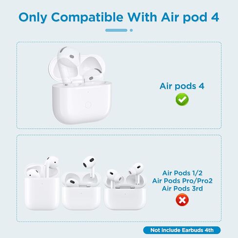 Wireless Charging Case Compatible for Air Pods 1st & 2nd, Charging Case for Air Pods 1/2 Generation Charger Case with Bluetooth Pairing Sync Button 450 mAh Built-in Battery,(No Earbuds) in Saudi Arabia