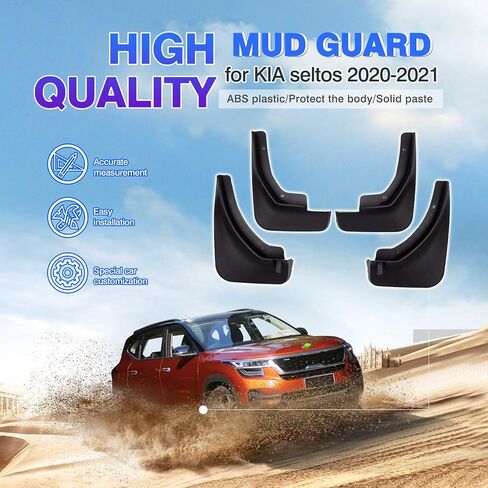 Autorder Mud Flpas Splash Guards لـ 2022 2023 2024 Honda Civic Accessories Mudflap Fender Flares Front and Rear Mud Guard مجموعة 4 قطع (غير مناسبة لهاتشباك) in Kuwait