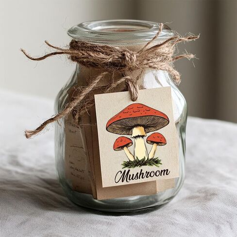 1 Sheet Clear Stamp, Mushroom Retro Rubber Clear Stamps Transparent Silicone Stamps Seal for DIY Scrapbooking Card Making Decoration, 6.3x4.3 Inches in Saudi Arabia
