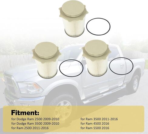 فلتر الوقود 33255 FF1199 لدودج رام 2500 2009-2010 لرام 3500 2009-2010 لرام 2500 2011-2016 لـ 3500 2011-2016 لـ 4500 2016 لـ 5500 2016 4947561 68065608AA in Saudi Arabia