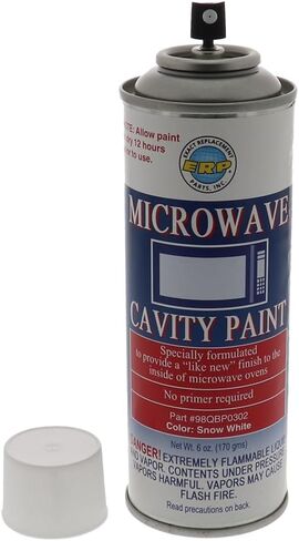 ERP 98QBP0302 Microwave Cavity Spray Paint Snow White 6oz Can, 1 count (pack of 1) in Saudi Arabia