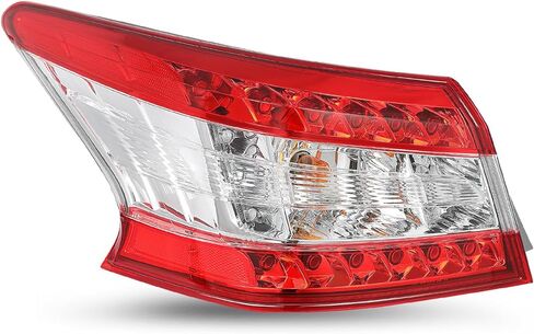 مجموعة مصابيح خلفية JSBOYAT لسيارة 2013 2014 2015 Nissan Sentra LED مصابيح خلفية خلفية للفرامل الخلفية من جانب الركاب الأيمن in Kuwait