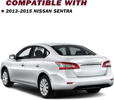 مجموعة مصابيح خلفية JSBOYAT لسيارة 2013 2014 2015 Nissan Sentra LED مصابيح خلفية خلفية للفرامل الخلفية من جانب الركاب الأيمن in Kuwait