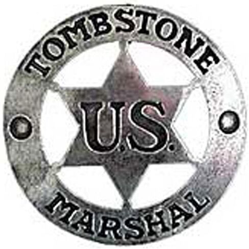 EagleEmblems P02842 Pin-Bdg، Marshal، Tombstone (1 بوصة) in Saudi Arabia