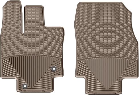 Weathertech All-Weather Floor Mats for Toyota Highlander Hybrid, Highlander 1st Row (W540), Black in Saudi Arabia