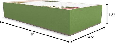 Chunky List Pad for Notes by Studio Oh! - Bella Flora - 4.5" x 8" - 250-Sheet Pad of Paper with Full-Color Art - Stylish & Practical Note Pad for Grocery Lists, To-Dos & More in Kuwait