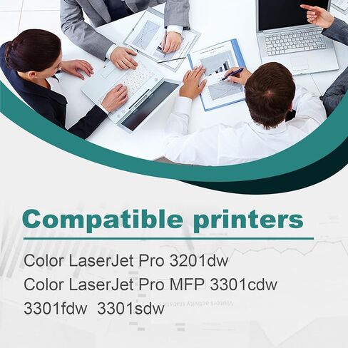 مع خراطيش حبر 218X من 4 عبوات بديلة لحبر HP 218X 218A 218 W2180X W2181X W2182X W2183X W2180A W2181A W2182A W2183A لحبر Pro 3201dw MFP 3301cdw 3301fdw طابعات 3301sdw in Kuwait