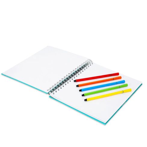 Stitch Sketchbook Set - Bundle of Doodle Book, Markers, Stickers, More | Lilo and Stitch Journal Notebook Stationery Drawing Kit for Kids in Saudi Arabia