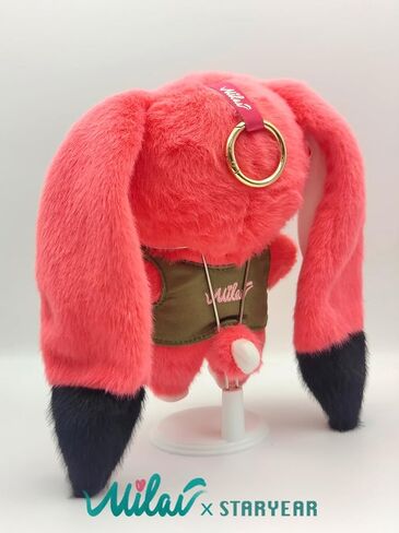 Surprise Blind Box Figures Doll, MILAI - 6.7" Adorable Poseable Long-Ear Plush Doll Keychain with 3 Changeable Eyes (6+1 Mystery) | Collectible Toy Christmas Birthday Gifts for Girls Boys in Kuwait