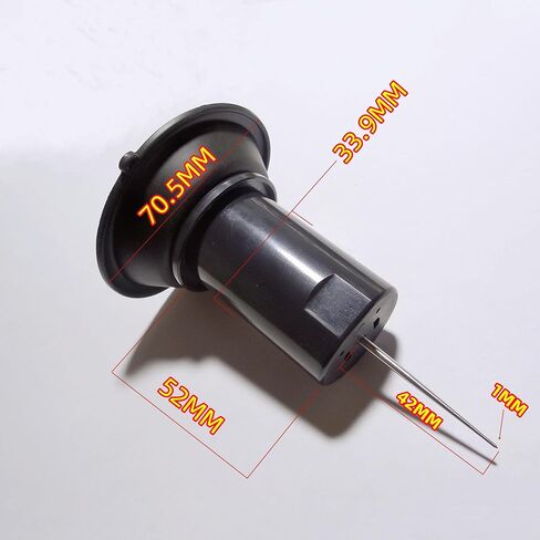 (1 PCS/pack) For Honda Shadow VT1100 motorcycle carburetor plunger diaphragm assembly (with long needle) diameter 33.9MM in Saudi Arabia