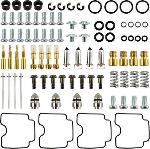 Carburetor Repair Kit Fit for Suzuki GSX600F GSX 600 600F Katana 1998 1999 2000 2001 2002 2003 2004 2005 2006 Replace 26-1694, Carb Repair Set in Saudi Arabia