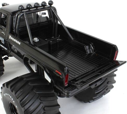 Greenlight 1/18 1974 Ford F-250 Ranger XLT Monster Truck، Bigfoot #1، Black Bandit، إطارات 66 بوصة 13650 in Saudi Arabia