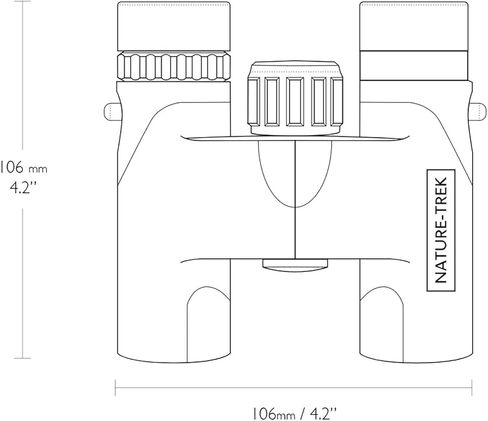 هاوكي منظار 8×25 من نيتشر تريك - اخضر in Kuwait