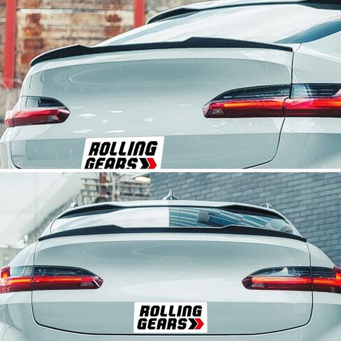 Real Carbon Fiber Trunk Spoiler Wing Compatible with 2019-2024 BMW X4 G02 X4M F98 Rear Spoiler (CS Type) in Saudi Arabia