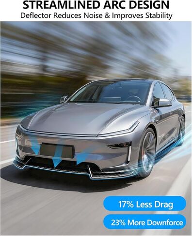 لـ Tesla المصد الأمامي للشفة موديل Y ملحقات العرعر المنعشة 2025 2026 نسيج من ألياف الكربون لامع المصد الأمامي للشفة سبويلر موديل Y طقم الجسم الرياضي المئزر الأمامي ABS سبويلر الشفاه الخارجي in Kuwait