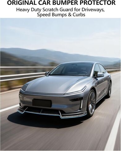 لـ Tesla المصد الأمامي للشفة موديل Y ملحقات العرعر المنعشة 2025 2026 نسيج من ألياف الكربون لامع المصد الأمامي للشفة سبويلر موديل Y طقم الجسم الرياضي المئزر الأمامي ABS سبويلر الشفاه الخارجي in Kuwait