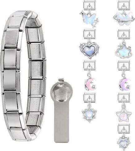 papasgix Italian Charms Set - 10mm*9mm Charm Bracelet, Love Fruit Cake Pendant in Kuwait