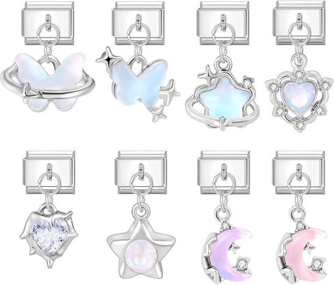 papasgix Italian Charms Set - 10mm*9mm Charm Bracelet, Love Fruit Cake Pendant in Kuwait