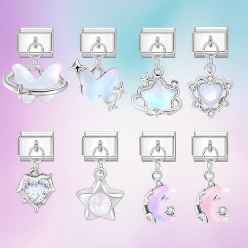 papasgix Italian Charms Set - 10mm*9mm Charm Bracelet, Love Fruit Cake Pendant in Kuwait