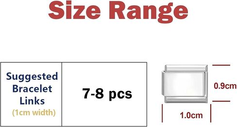 papasgix Italian Charms Set - 10mm*9mm Charm Bracelet, Love Fruit Cake Pendant in Kuwait