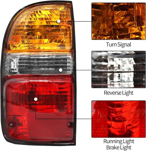 Tail Lights Assembly Fit For 2001-2004 Toyota Tacoma,Halogen,pair. in Kuwait