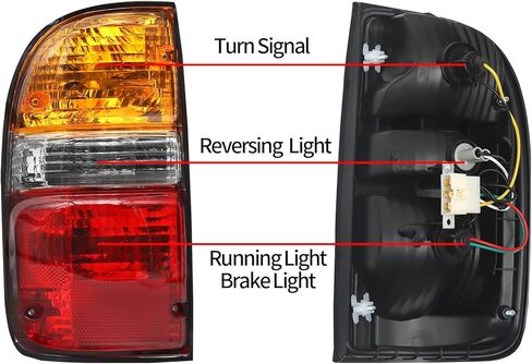 Tail Lights Assembly Fit For 2001-2004 Toyota Tacoma,Halogen,pair. in Kuwait