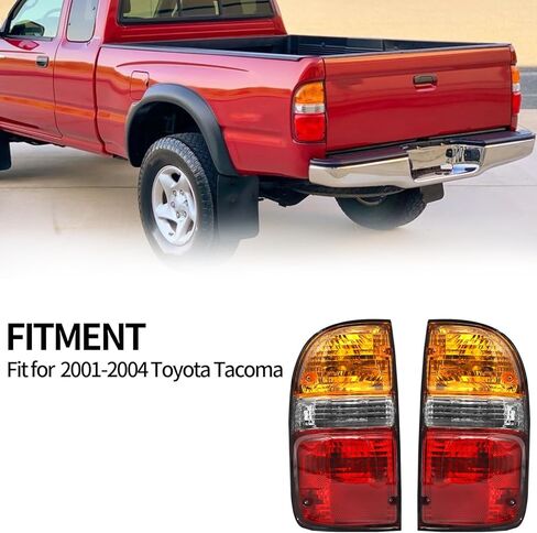 Tail Lights Assembly Fit For 2001-2004 Toyota Tacoma,Halogen,pair. in Kuwait